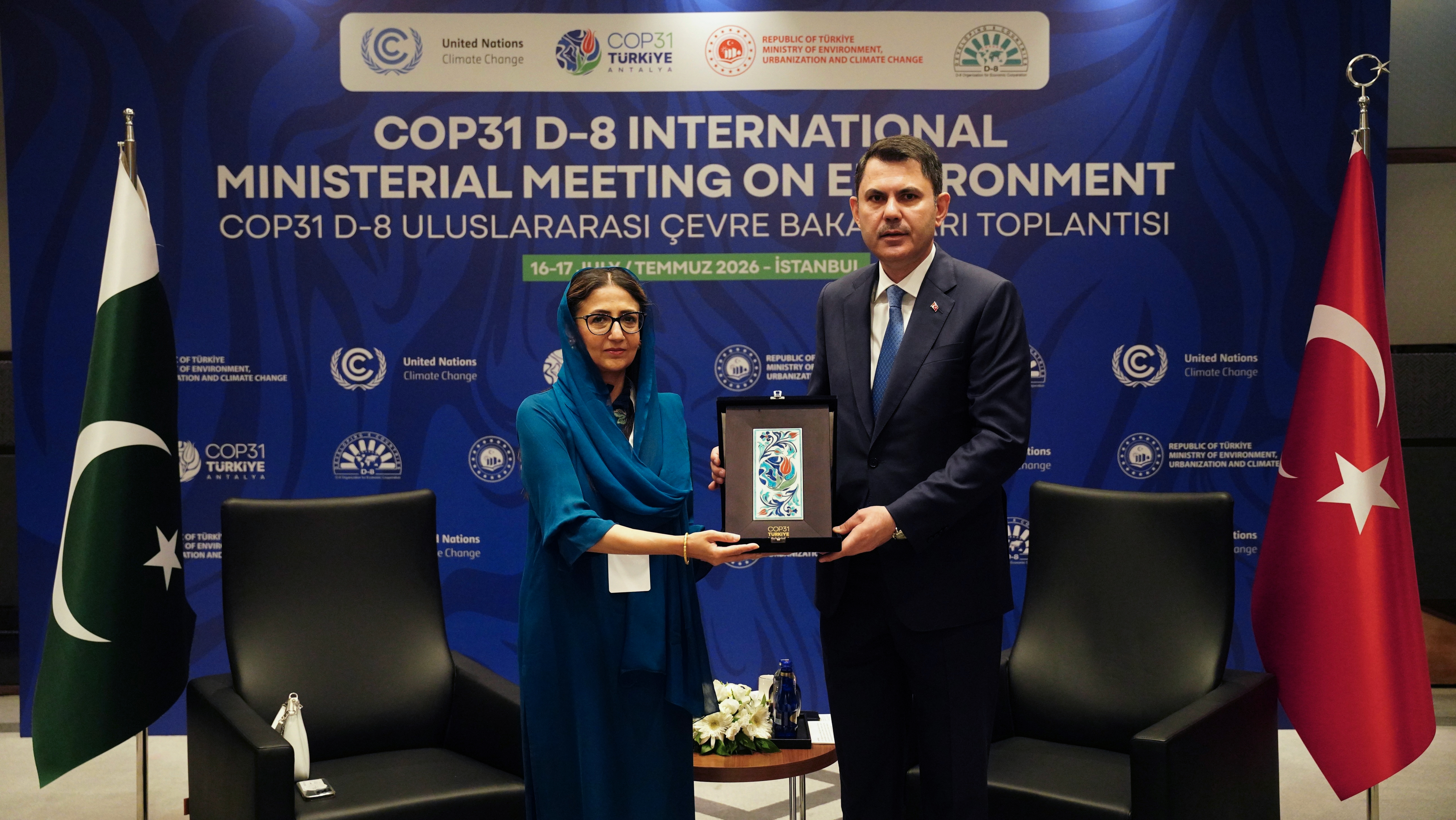 D-8 ülkeleri temsilcileriyle COP31 toplantısı İstanbul’da yapıldı