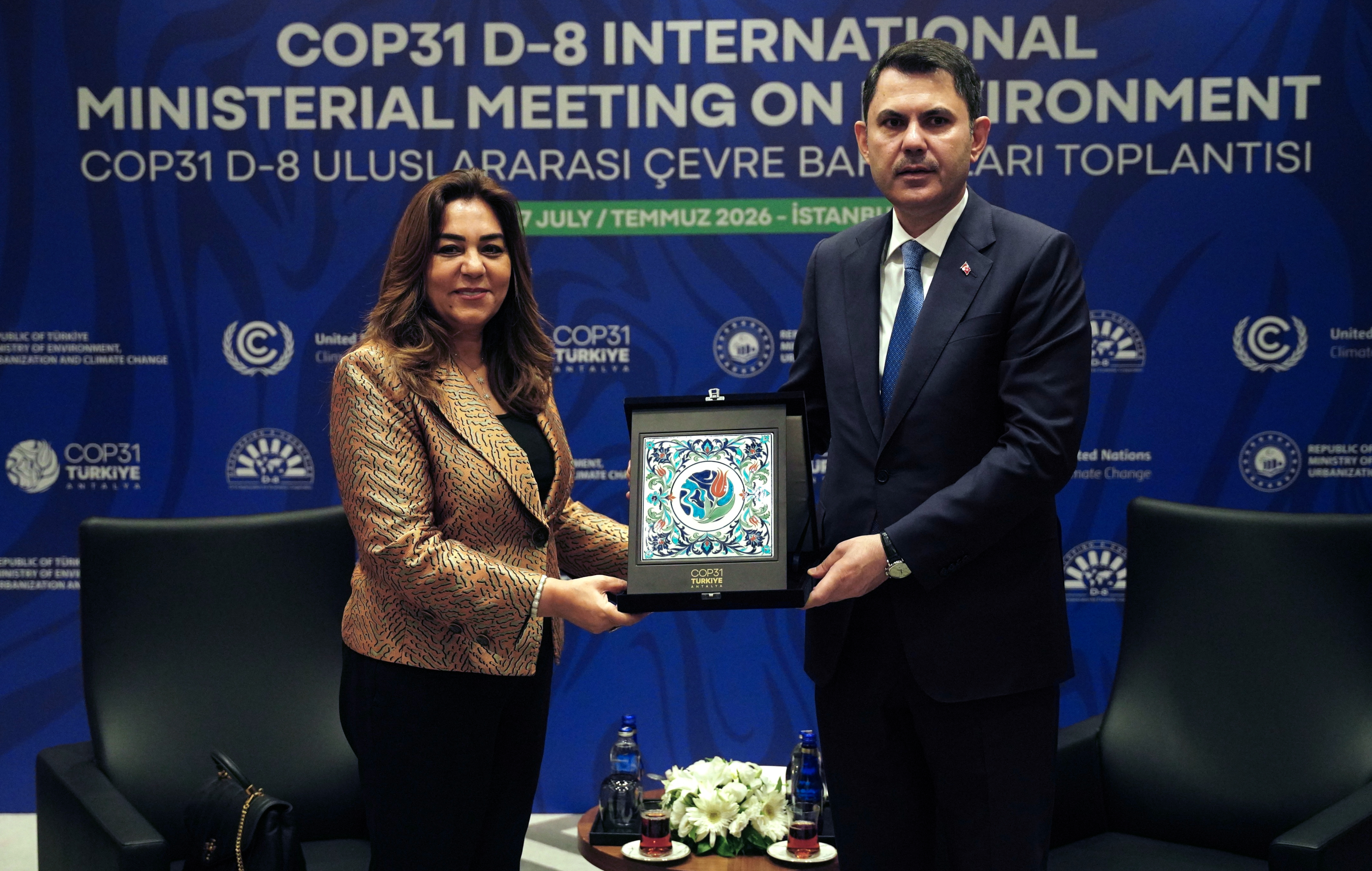 D-8 ülkeleri temsilcileriyle COP31 toplantısı İstanbul’da yapıldı