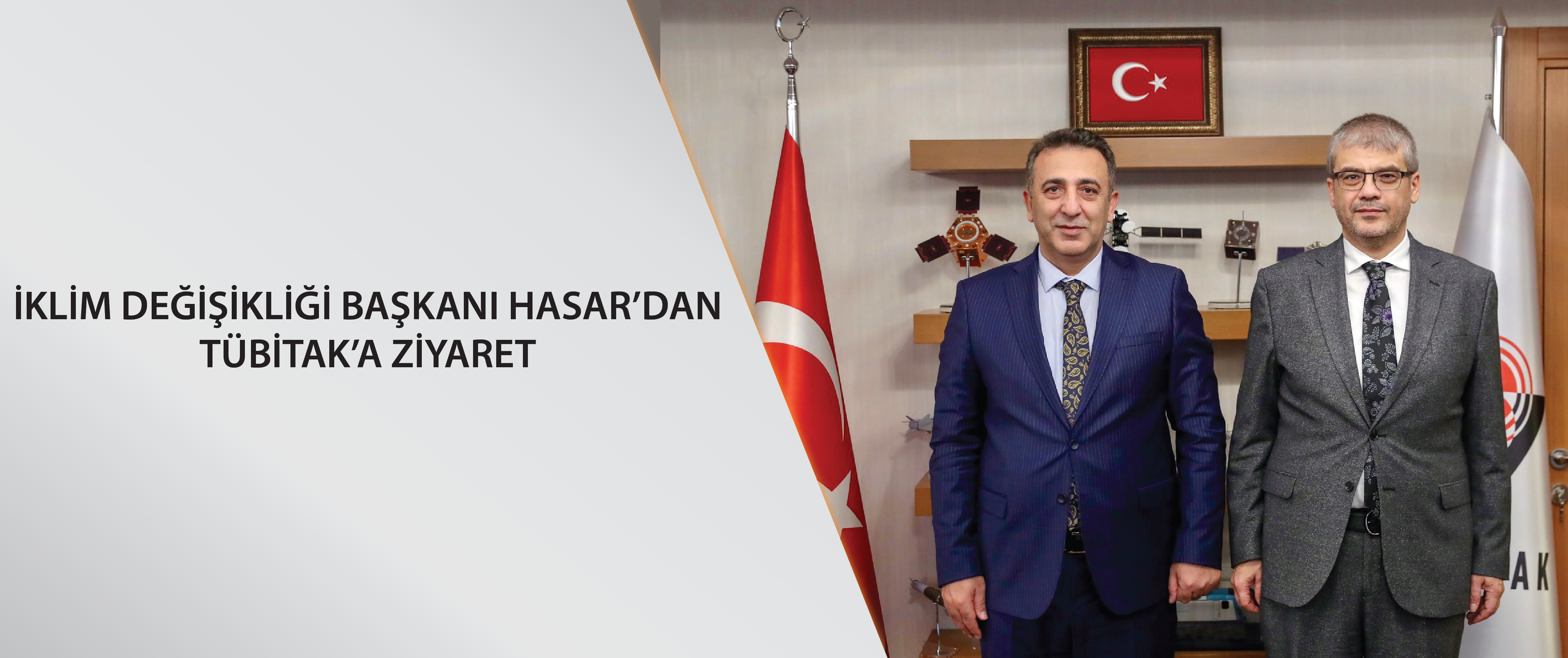 İklim Değişikliği Başkanı Hasar’dan TÜBİTAK’a ziyaret