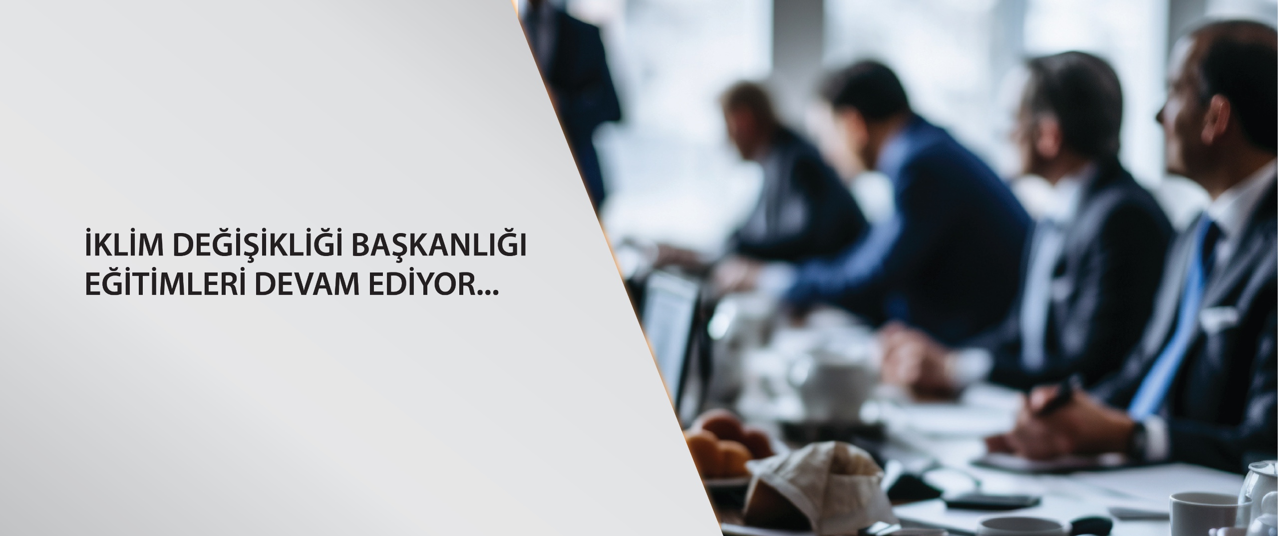 İklim Değişikliği Başkanlığı Eğitimleri Devam Ediyor…