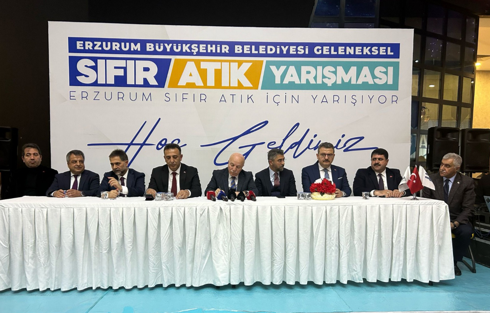 İklim Değişikliği Başkanı Hasar, Erzurum’da Geleneksel Sıfır Atık Yarışması’nda konuştu