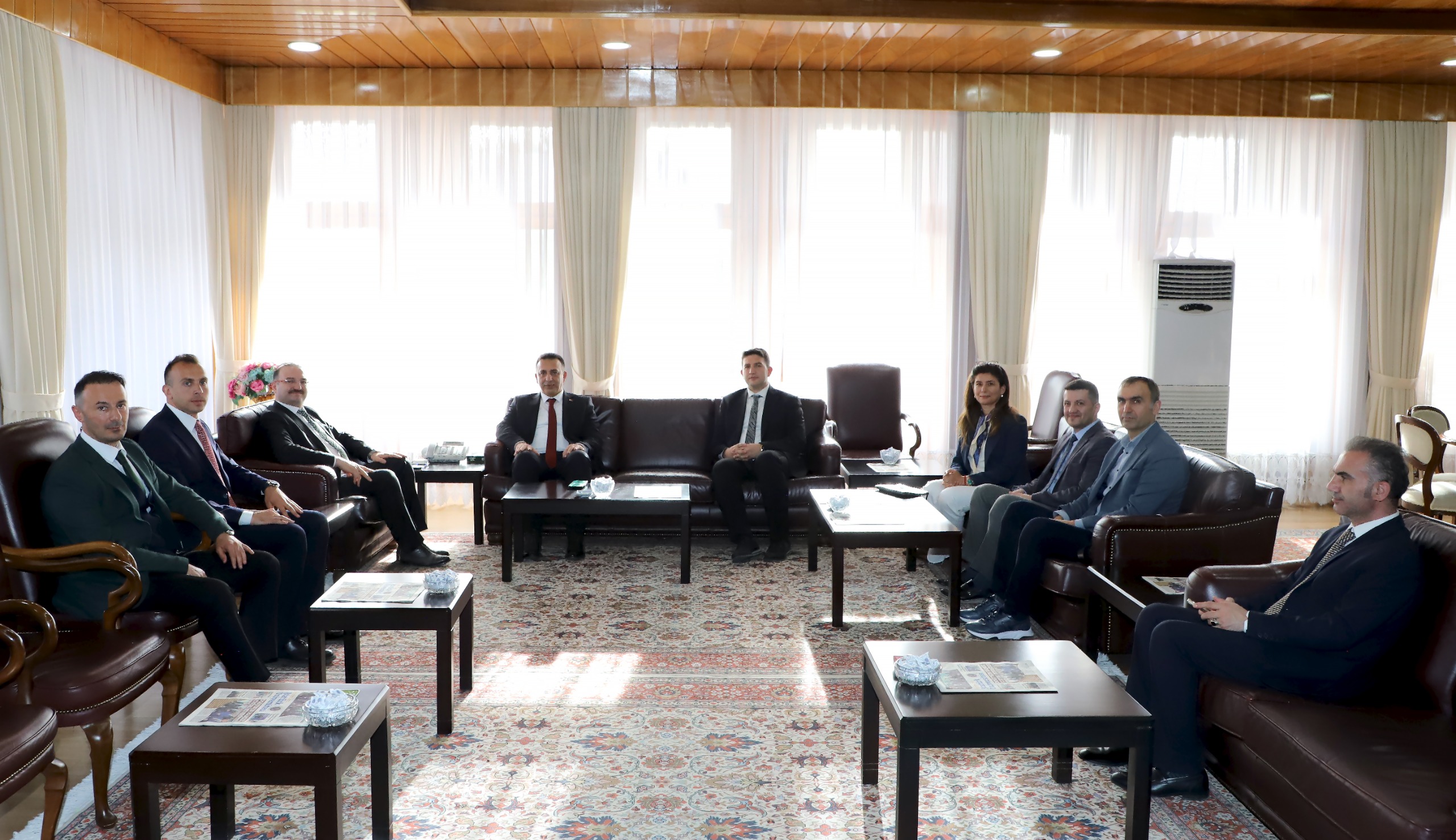 İklim Değişikliği Başkanı Hasar’dan, Erzurum Teknik Üniversitesi ve Atatürk Üniversitesine ziyaret