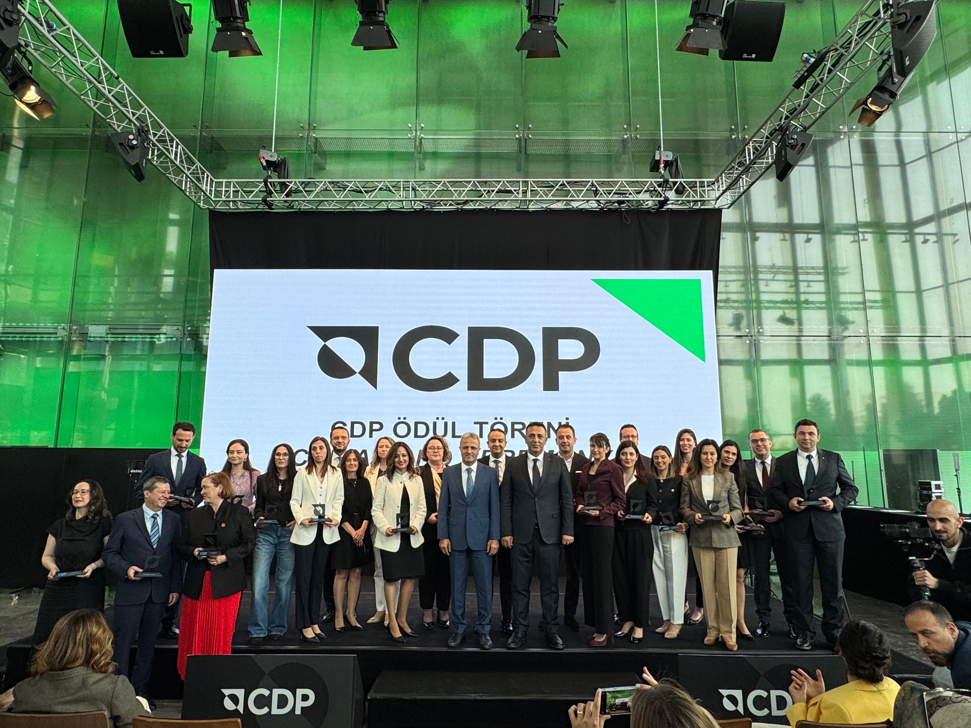 İklim Değişikliği Başkanı Hasar, ‘CDP Ödül Töreni’ne katıldı