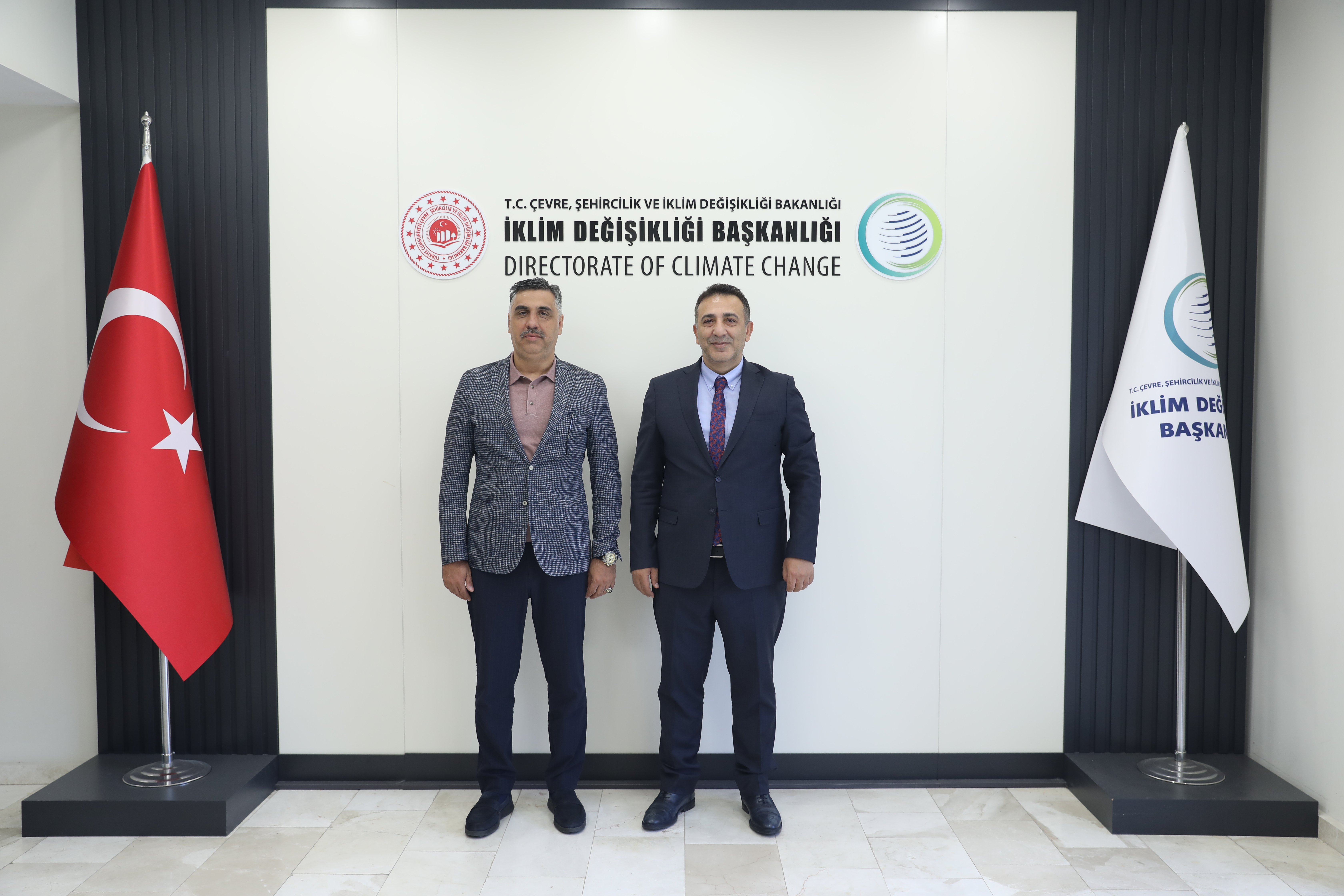 İklim Değişikliği Başkanı Hasar, Erzurum Büyükşehir Belediyesi heyetini kabul etti