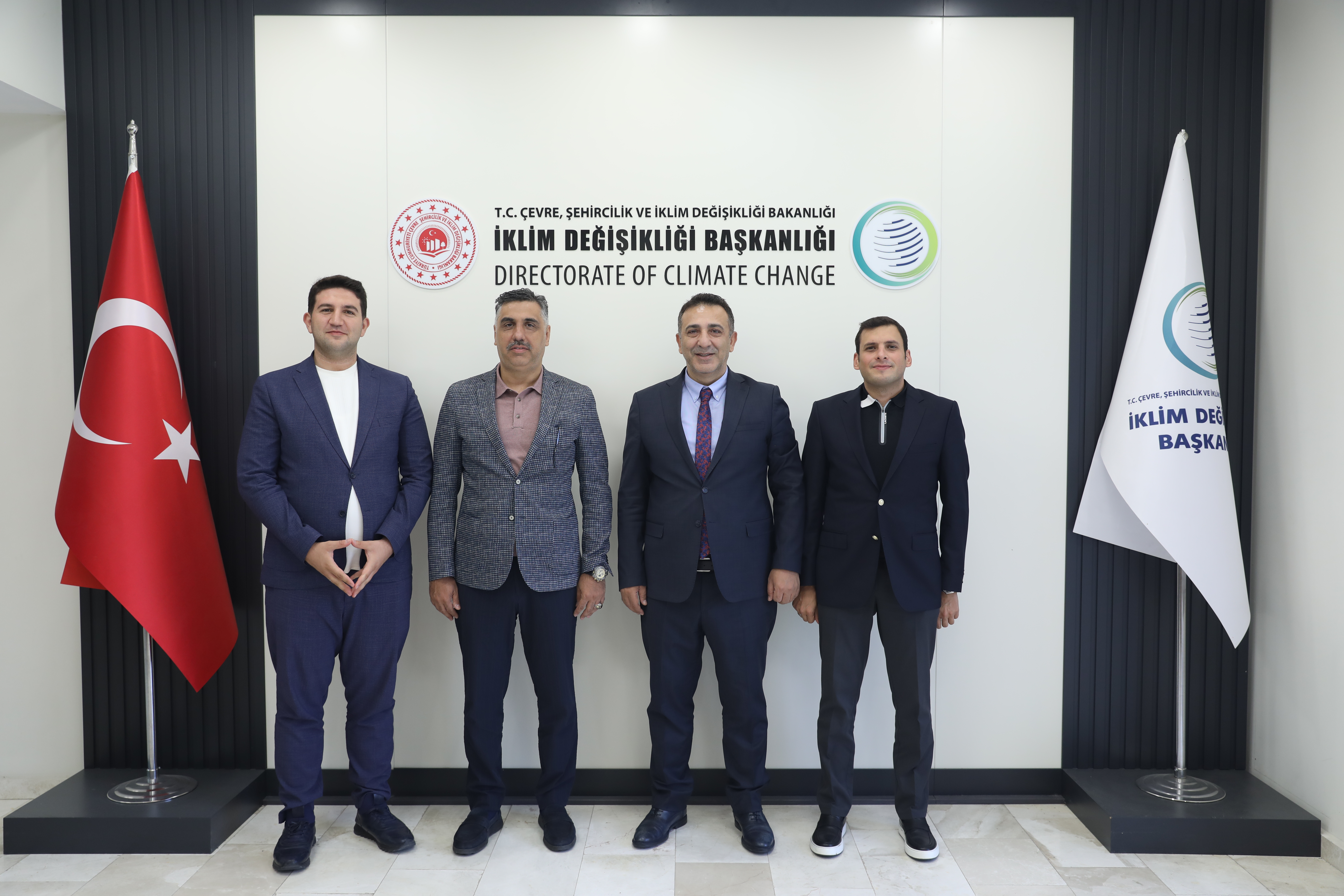 İklim Değişikliği Başkanı Hasar, Erzurum Büyükşehir Belediyesi heyetini kabul etti