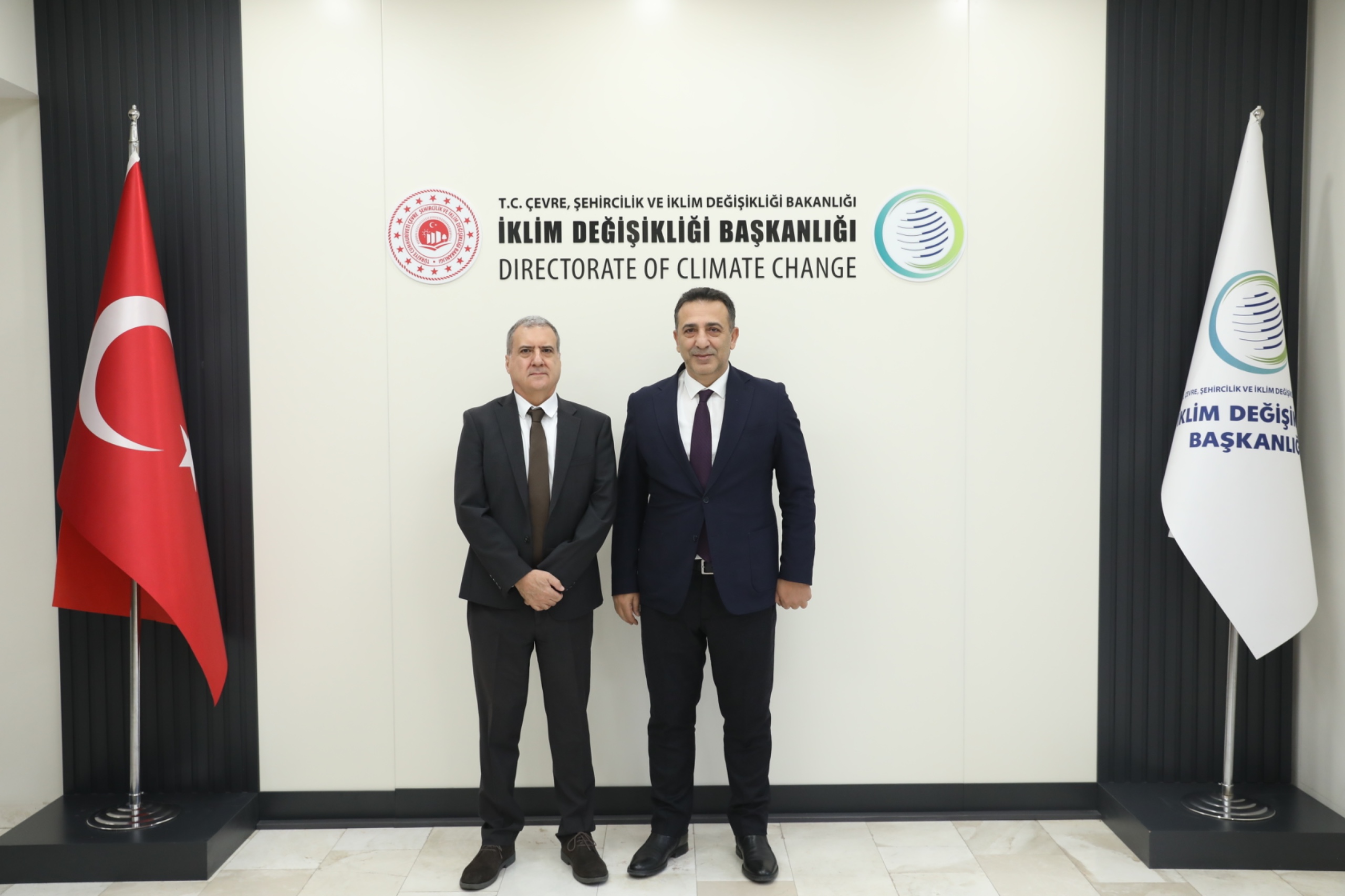 İklim Değişikliği Başkanı Hasar, Dünya Bankası Türkiye Direktörü Humberto Lopez bir araya geldi