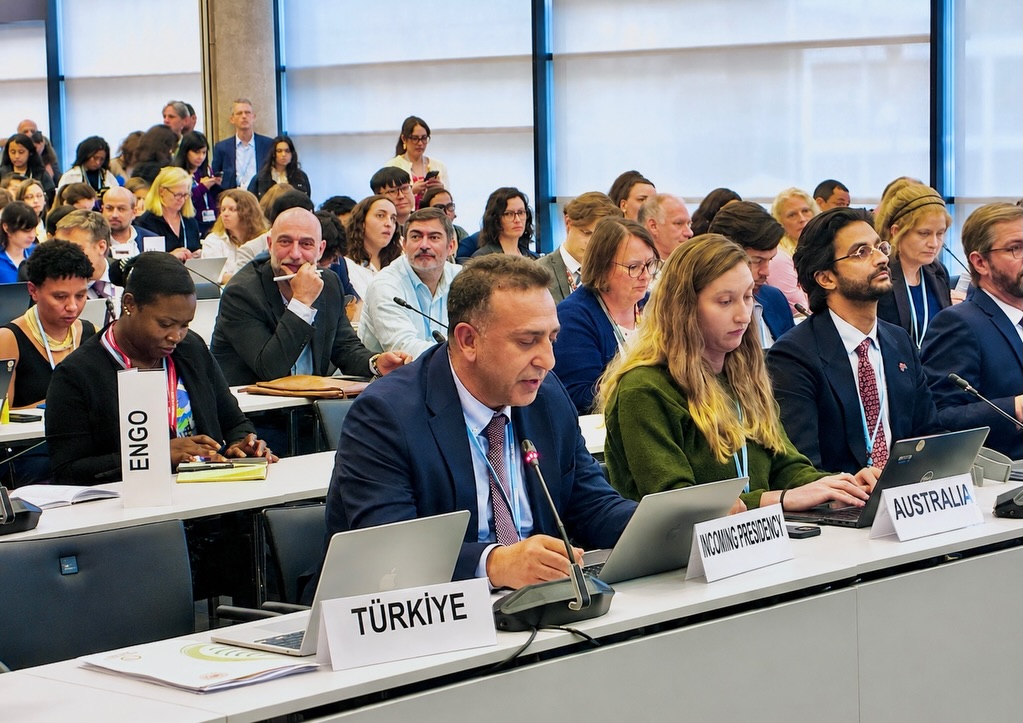 İklim Değişikliği Başkanı Halil Hasar, Bonn Toplantısında, COP31 Başkanlığı adına hitapta bulundu