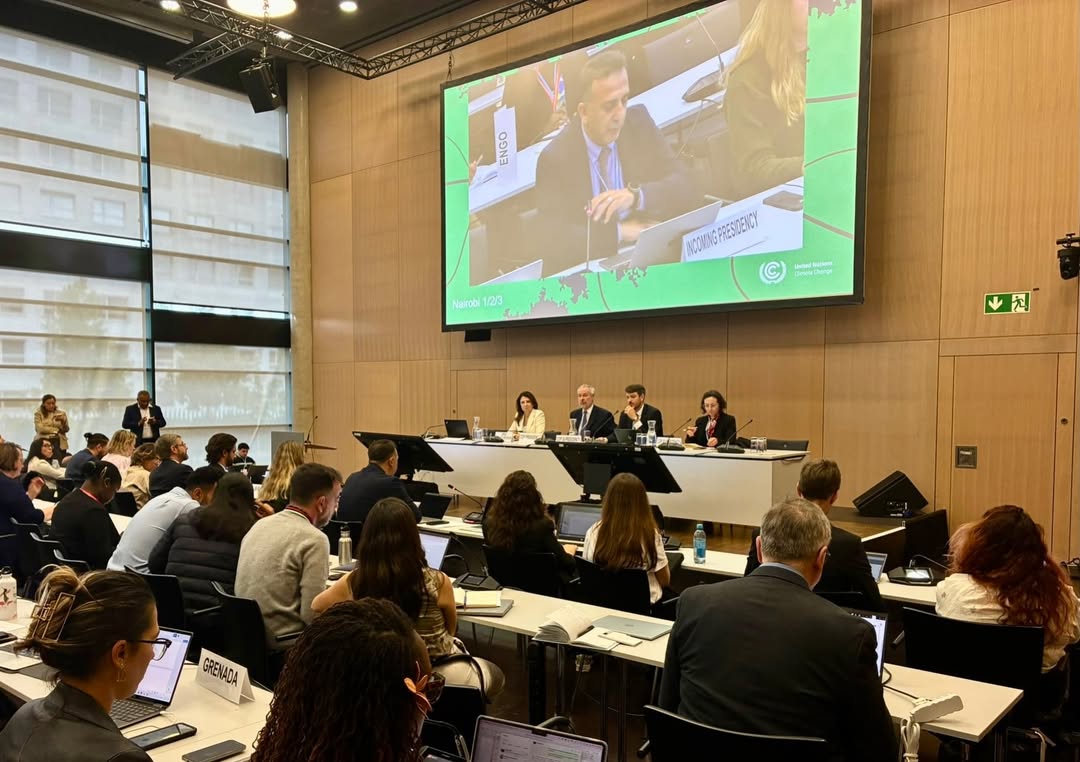 İklim Değişikliği Başkanı Halil Hasar, Bonn Toplantısında, COP31 Başkanlığı adına hitapta bulundu