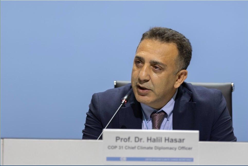 İklim Değişikliği Başkanı Hasar, ‘COP31’in Hedefleri ve Vizyonu konulu Açık Uçlu İstişareler Toplantısına” başkanlık etti