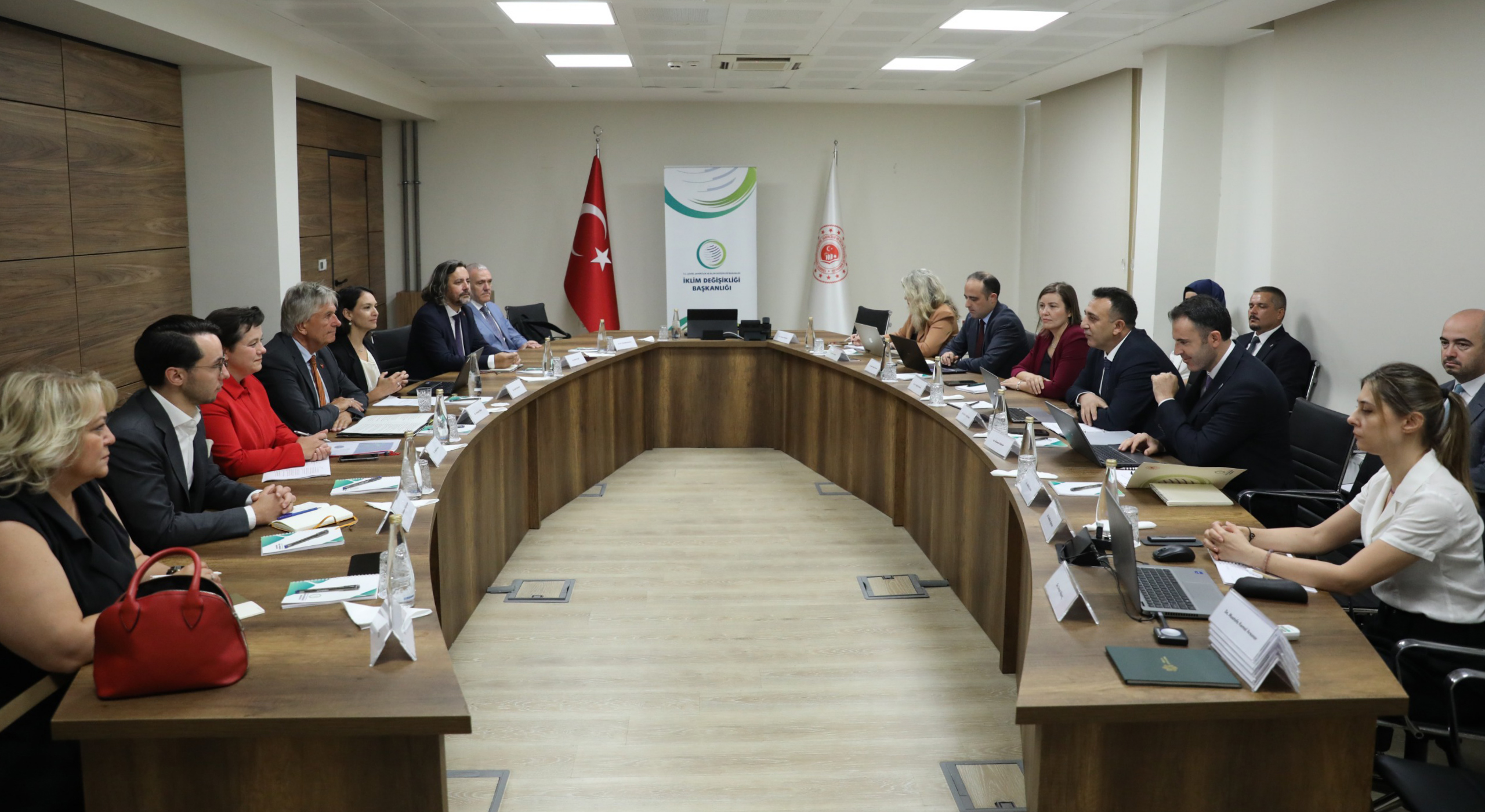 İklim Değişikliği Başkanı Hasar, Alman Heyetiyle Görüştü