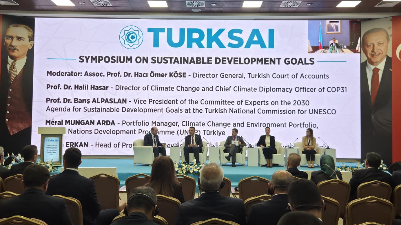 İklim Değişikliği Başkanı Hasar, TURKSAI imza törenine katıldı