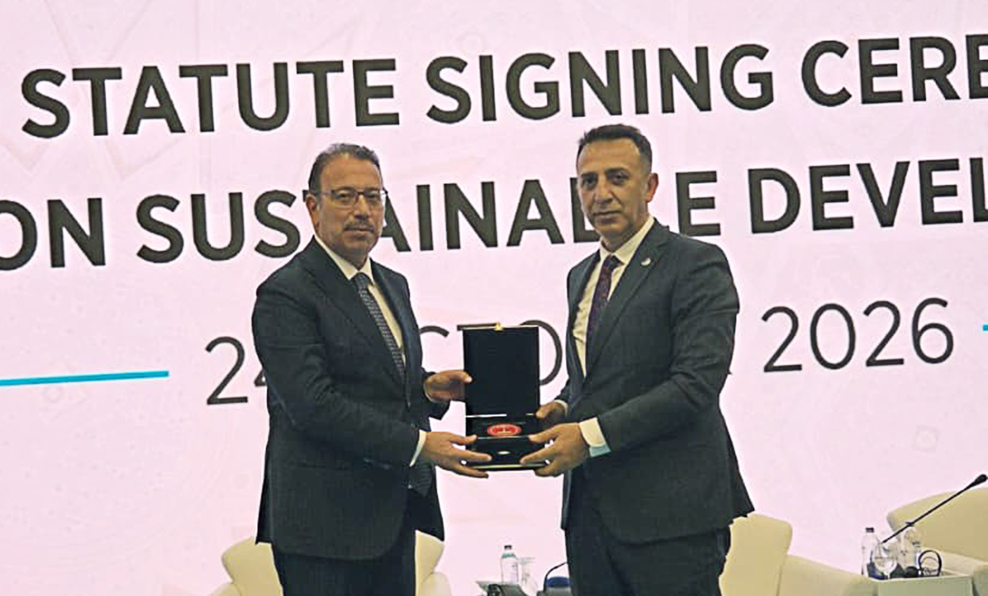 İklim Değişikliği Başkanı Hasar, TURKSAI imza törenine katıldı