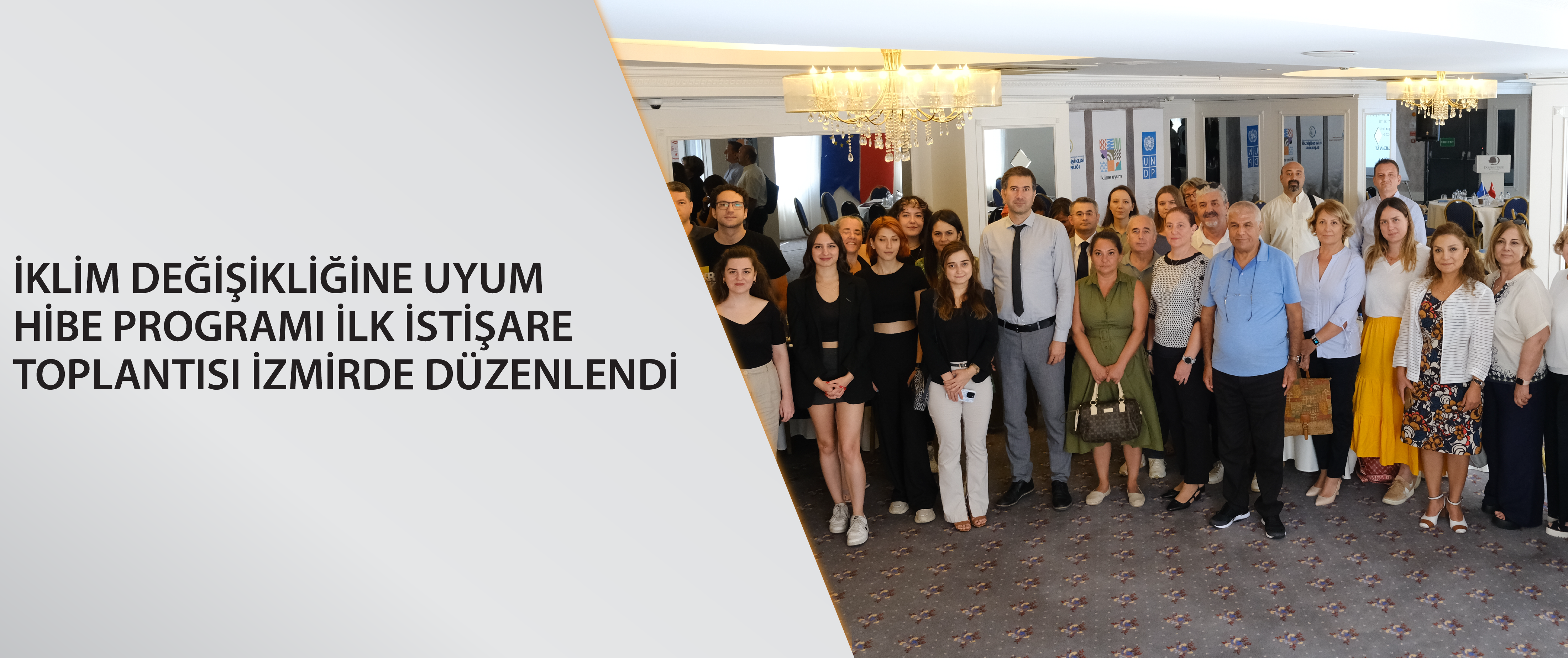 İklim Değişikliğine Uyum Hibe Programı İlk İstişare Toplantısı İzmir’de düzenlendi