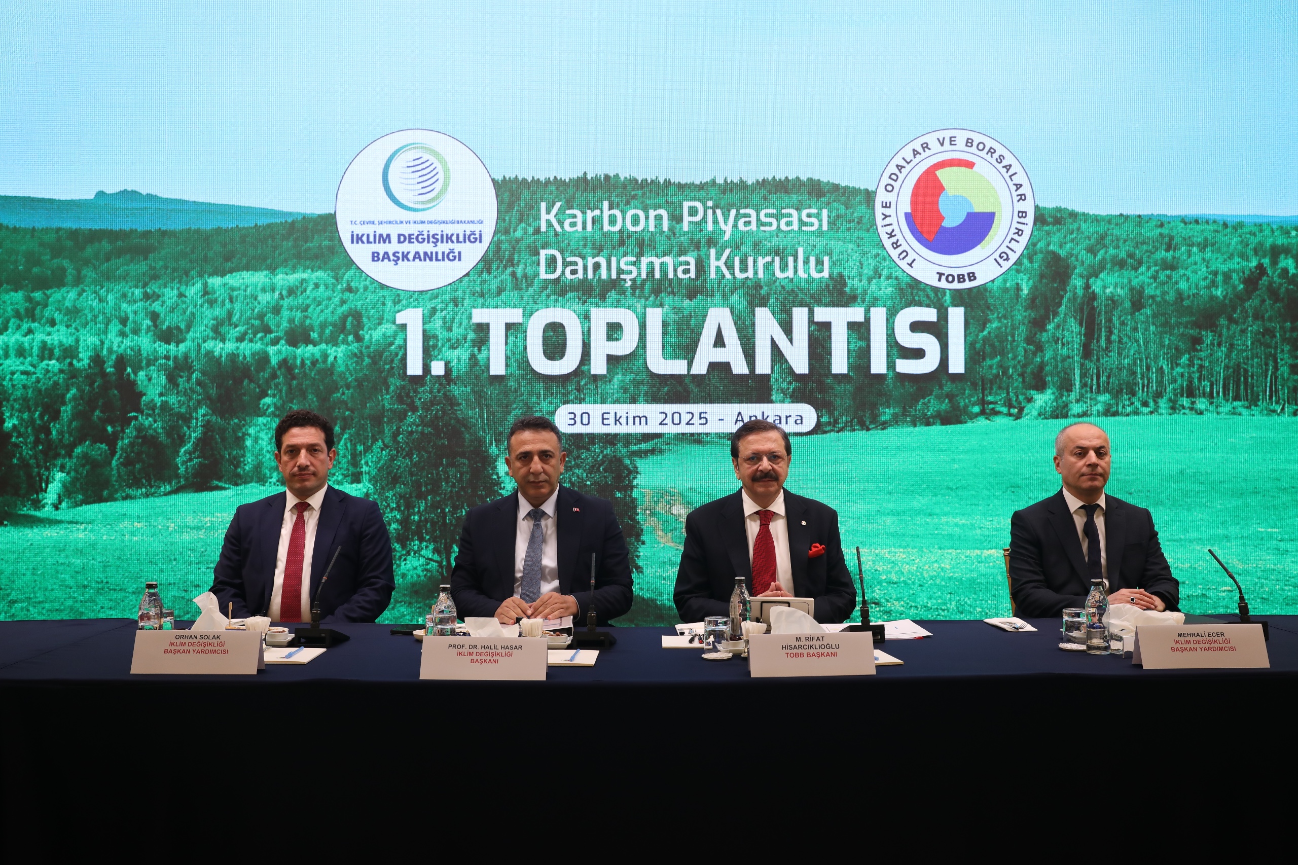Karbon Piyasası Danışma Kurulu ilk toplantısını gerçekleştirdi