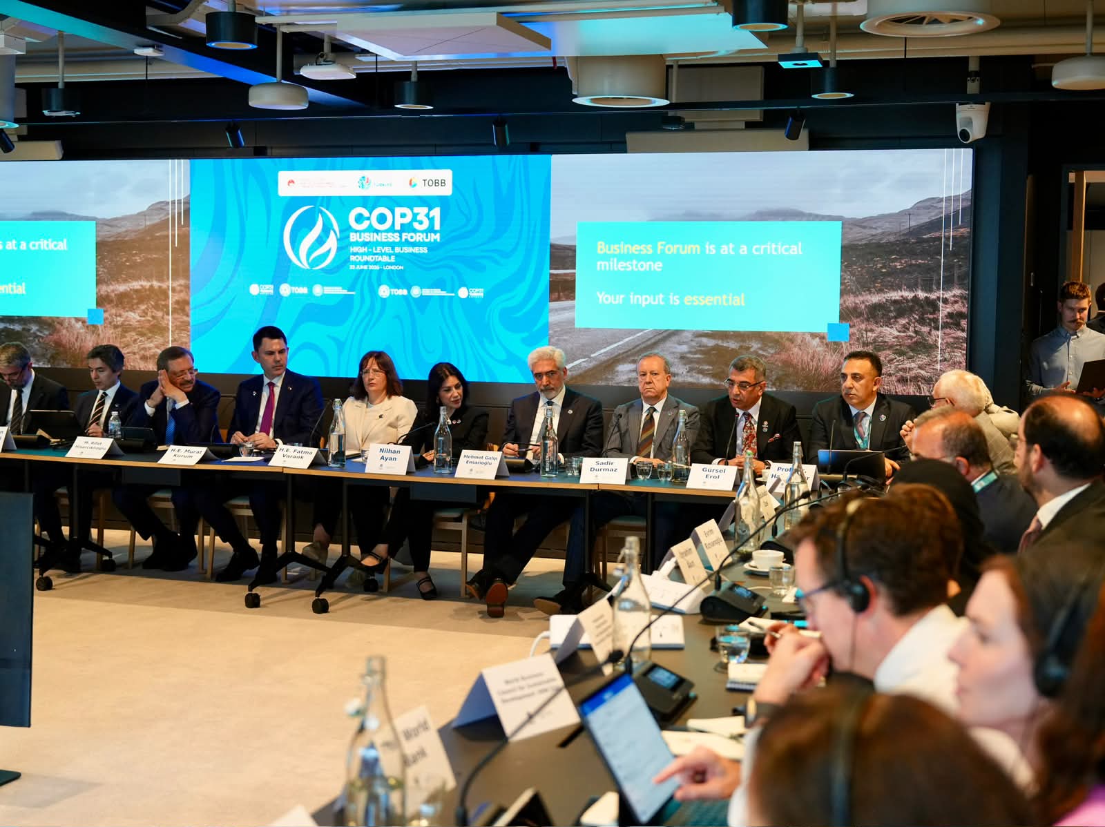 Londra İklim Eylemi Haftası’nda ‘COP31 İş Dünyası Forumu’ düzenlendi