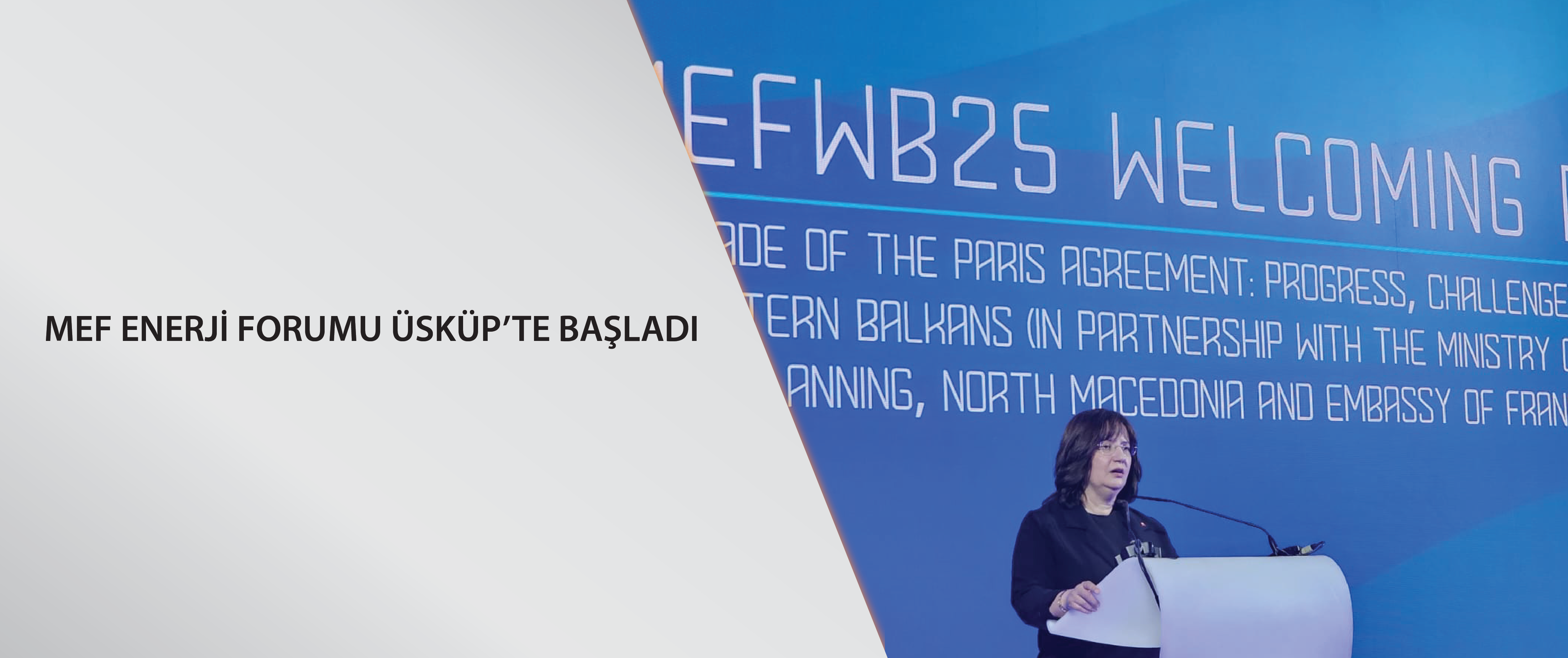MEF Enerji Forumu, Üsküp’te başladı