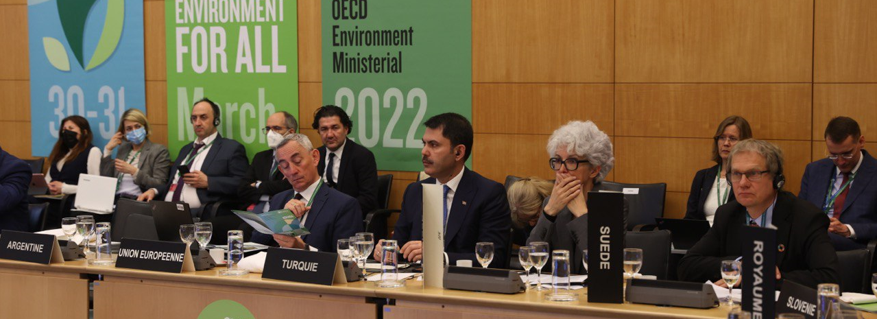 OECD Çevre Bakanları Toplantısı Paris'te gerçekleştirildi