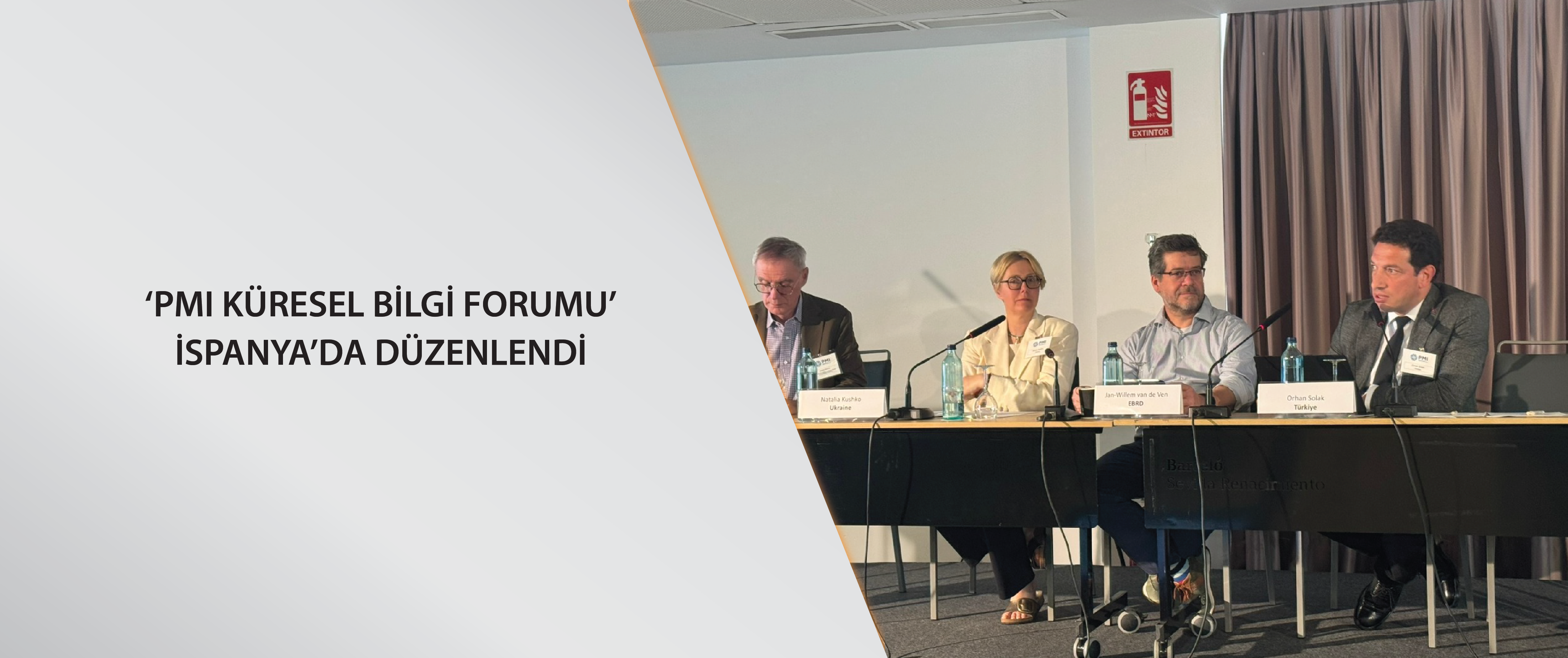 ‘PMI Küresel Bilgi Forumu’ İspanya’da düzenlendi