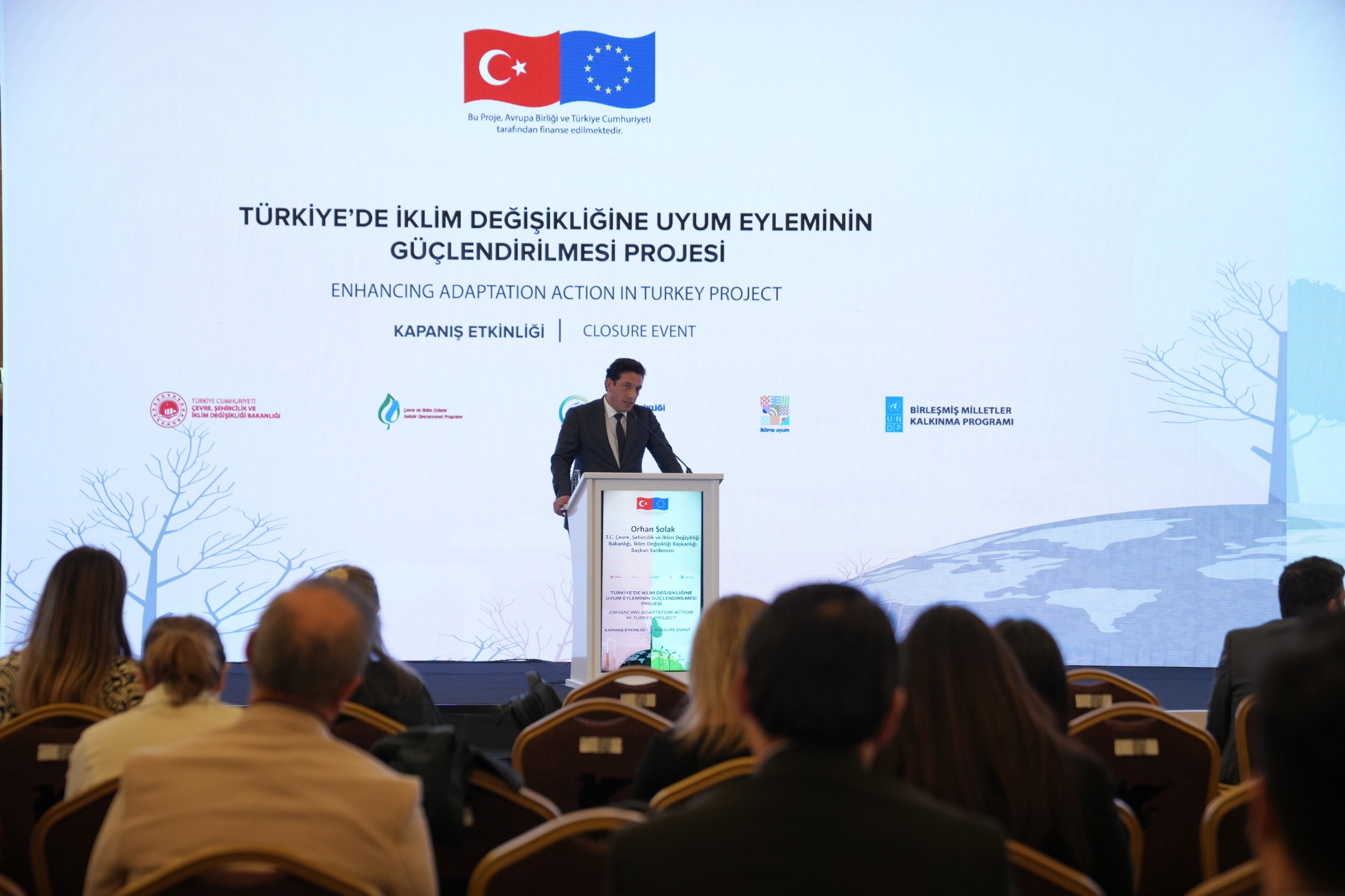 Türkiye’de İklim Değişikliğine Uyum Eyleminin Güçlendirilmesi Projesi’nin kapanış toplantısı Ankara’da düzenlendi
