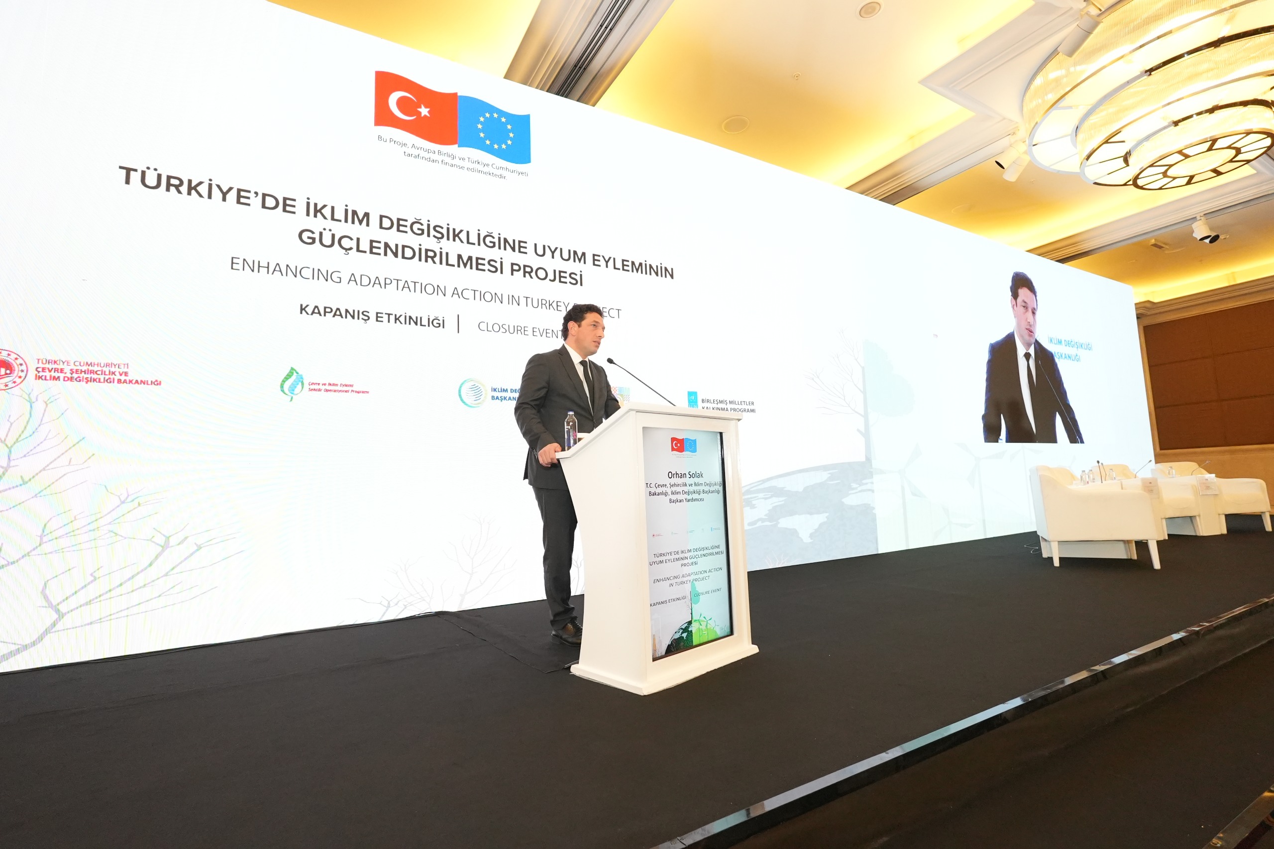 Türkiye’de İklim Değişikliğine Uyum Eyleminin Güçlendirilmesi Projesi’nin kapanış toplantısı Ankara’da düzenlendi