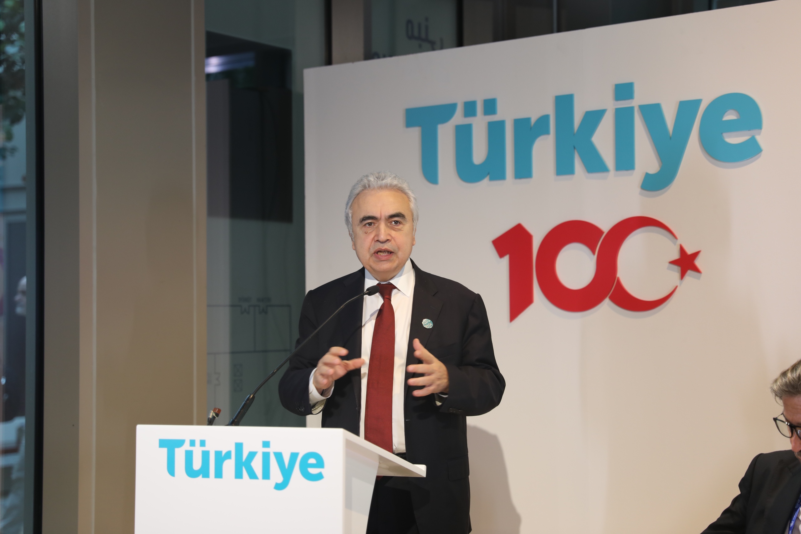 Uluslararası Enerji Ajansı (IEA) Başkanı Dr. Fatih Birol COP28’de pavilyonumuzda konuşma yaptı.