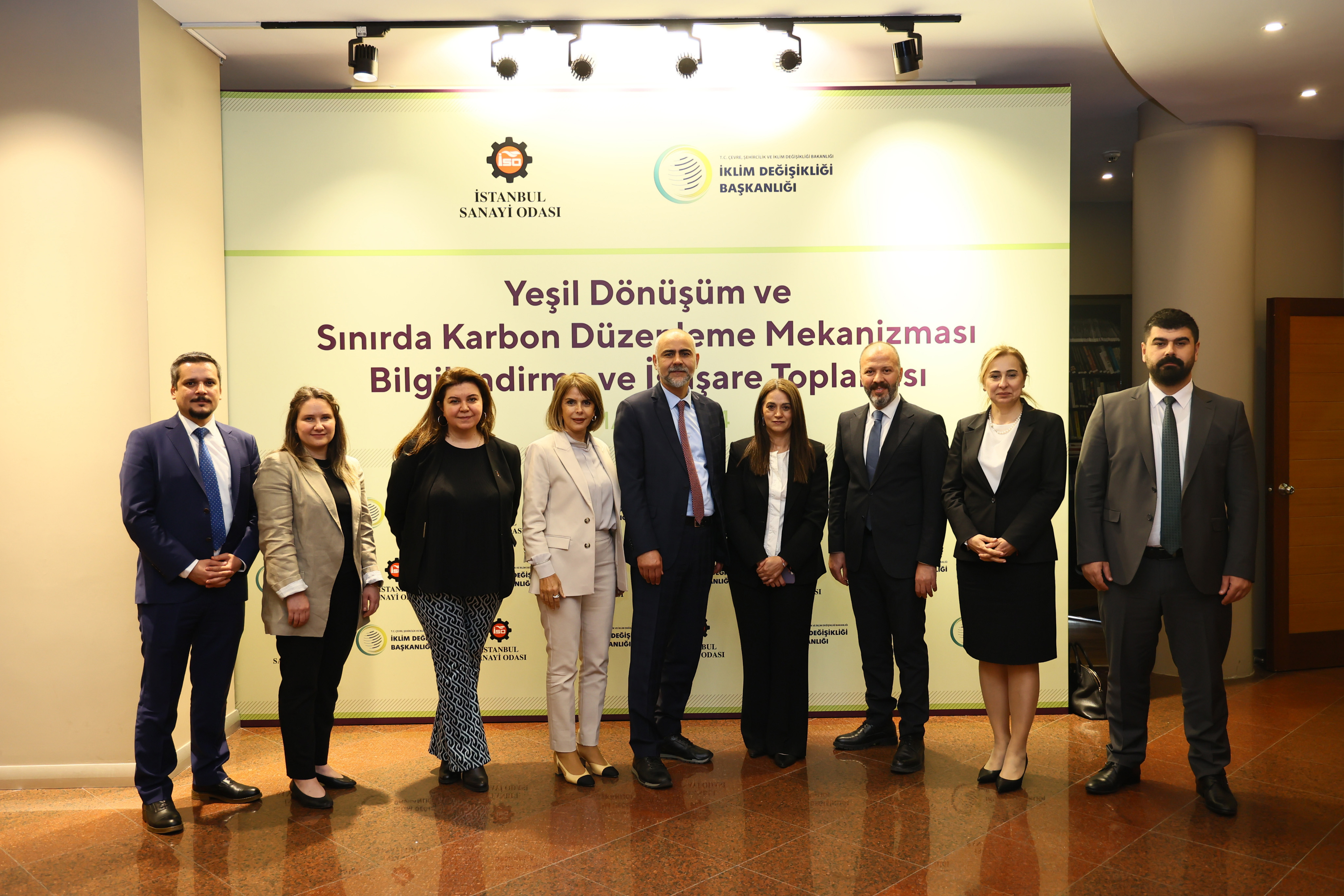 Yeşil Dönüşüm ve SKDM Bilgilendirme ve İstişare Toplantıları İstanbul Sanayi Odası’nda gerçekleştirildi